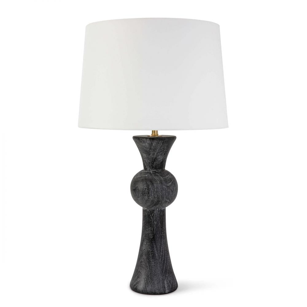 Regina Andrew  Vaughn Wood Table Lamp (Limed Oak) Lamp Regina Andrew   