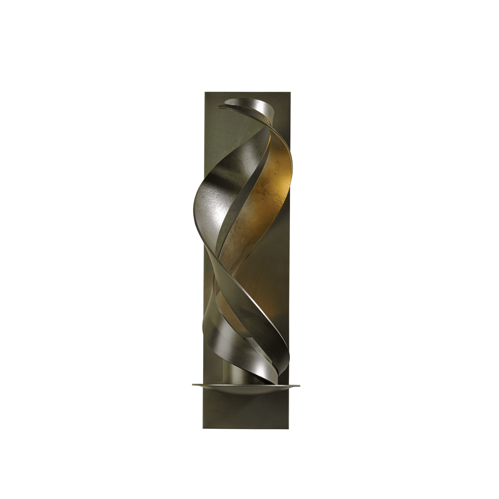 Folio Sconce Wall Light Fixtures Hubbardton Forge Bronze 5.7x17.5 