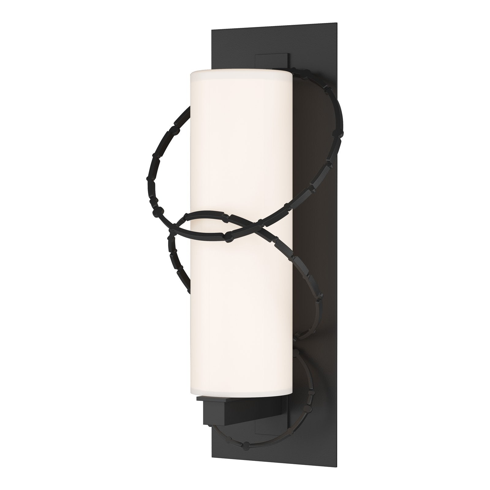 Hubbardton Forge Olympus Large Outdoor Sconce Outdoor l Wall Hubbardton Forge Coastal Black  