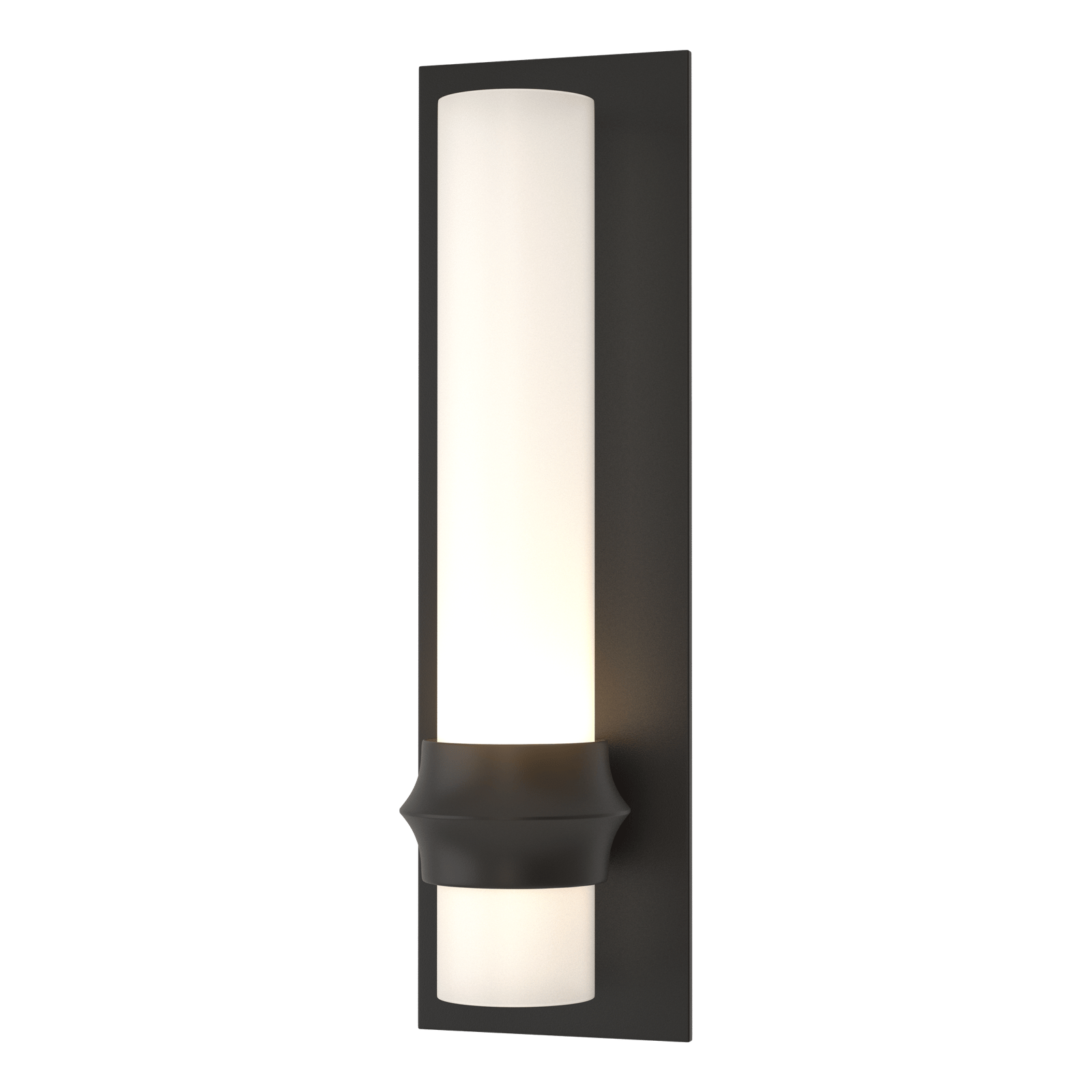 Hubbardton Forge Rook Small Outdoor Sconce Outdoor l Wall Hubbardton Forge Coastal Black  