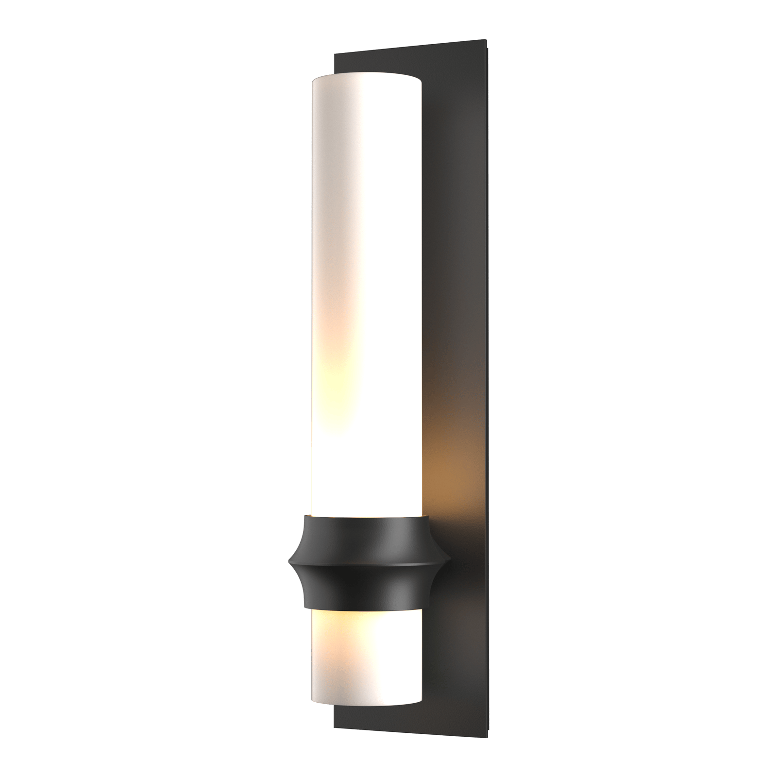 Hubbardton Forge Rook Outdoor Sconce Outdoor l Wall Hubbardton Forge Coastal Black  