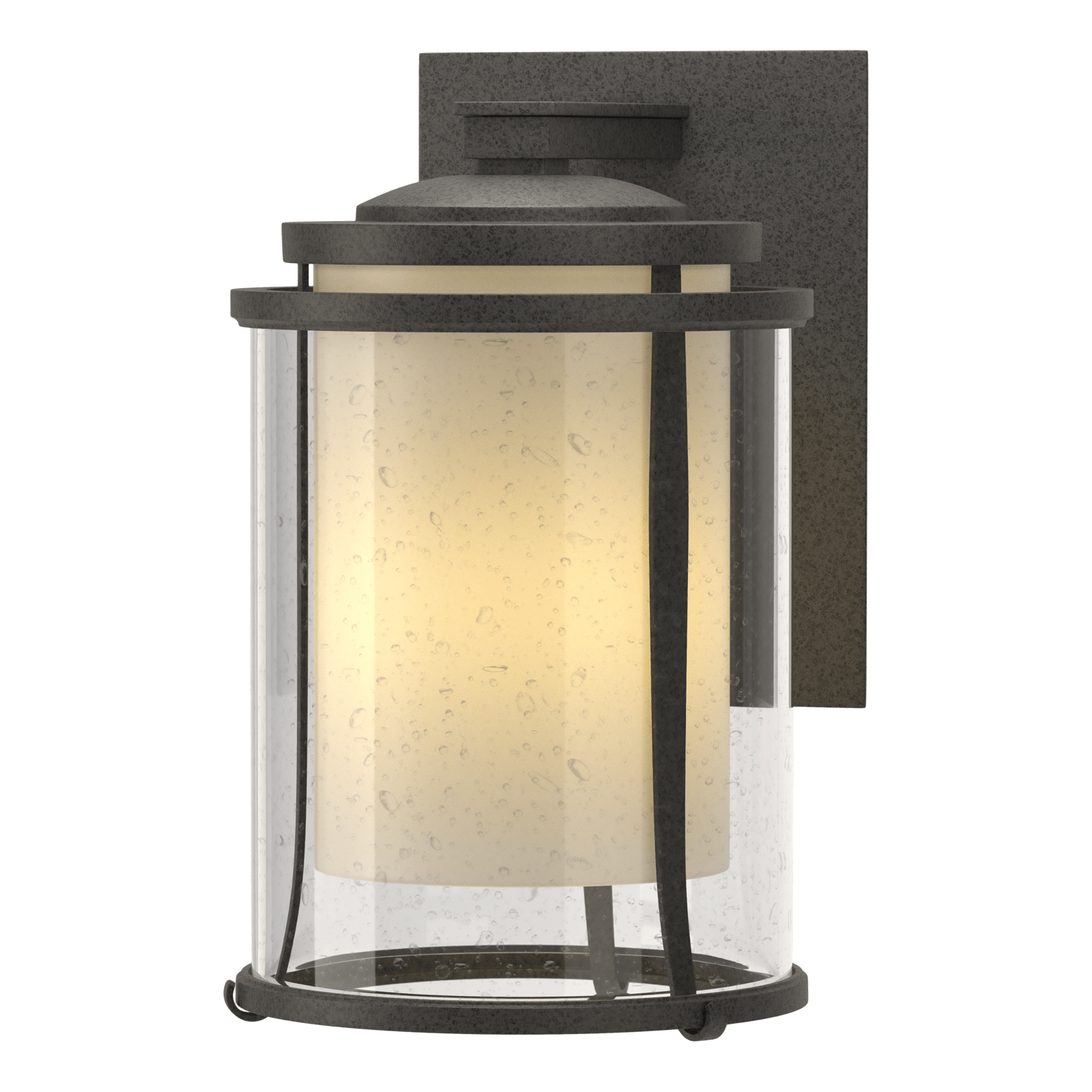 Hubbardton Forge Meridian Large Outdoor Sconce Outdoor l Wall Hubbardton Forge Coastal Natural Iron  