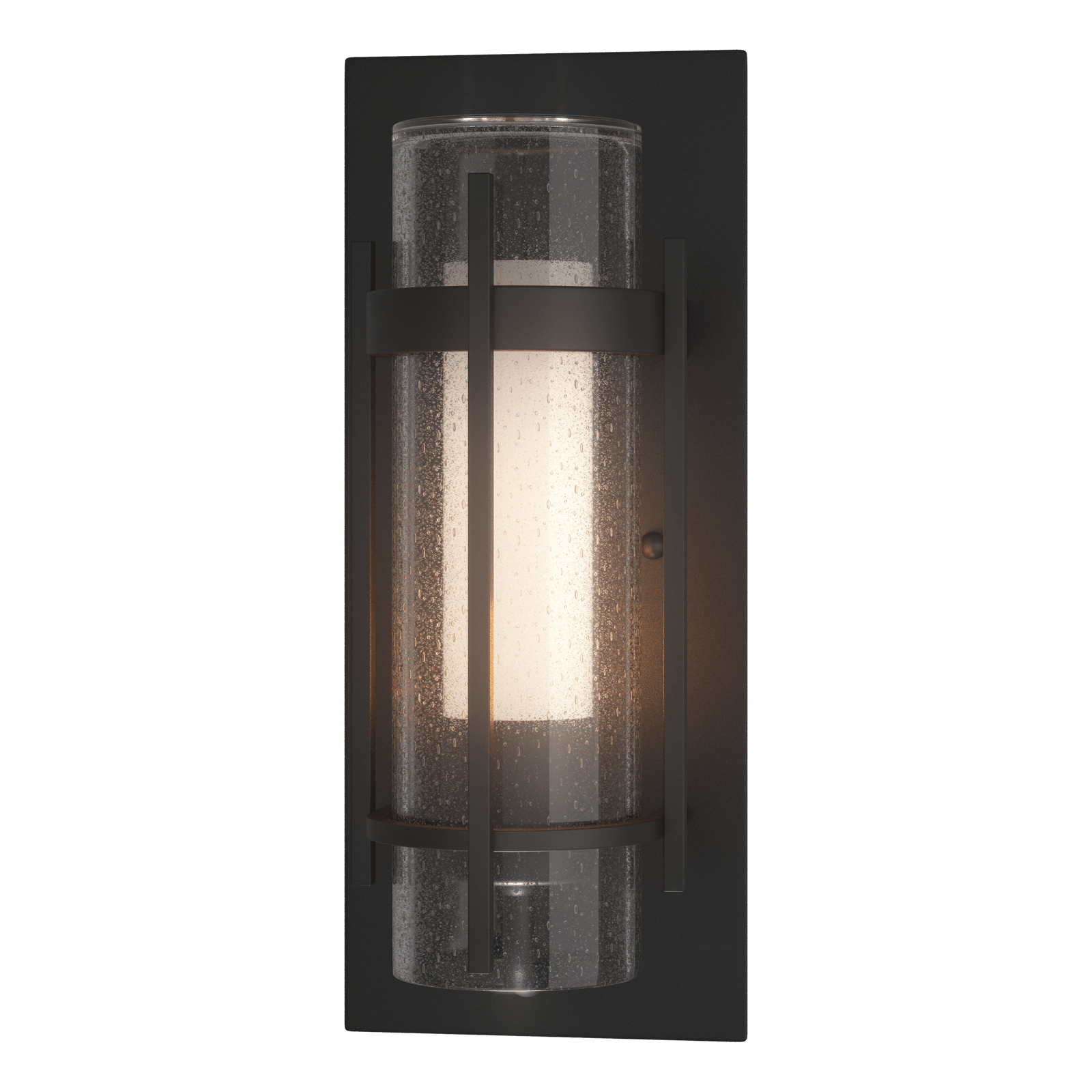 Hubbardton Forge Torch Outdoor Sconce Outdoor l Wall Hubbardton Forge Coastal Black  