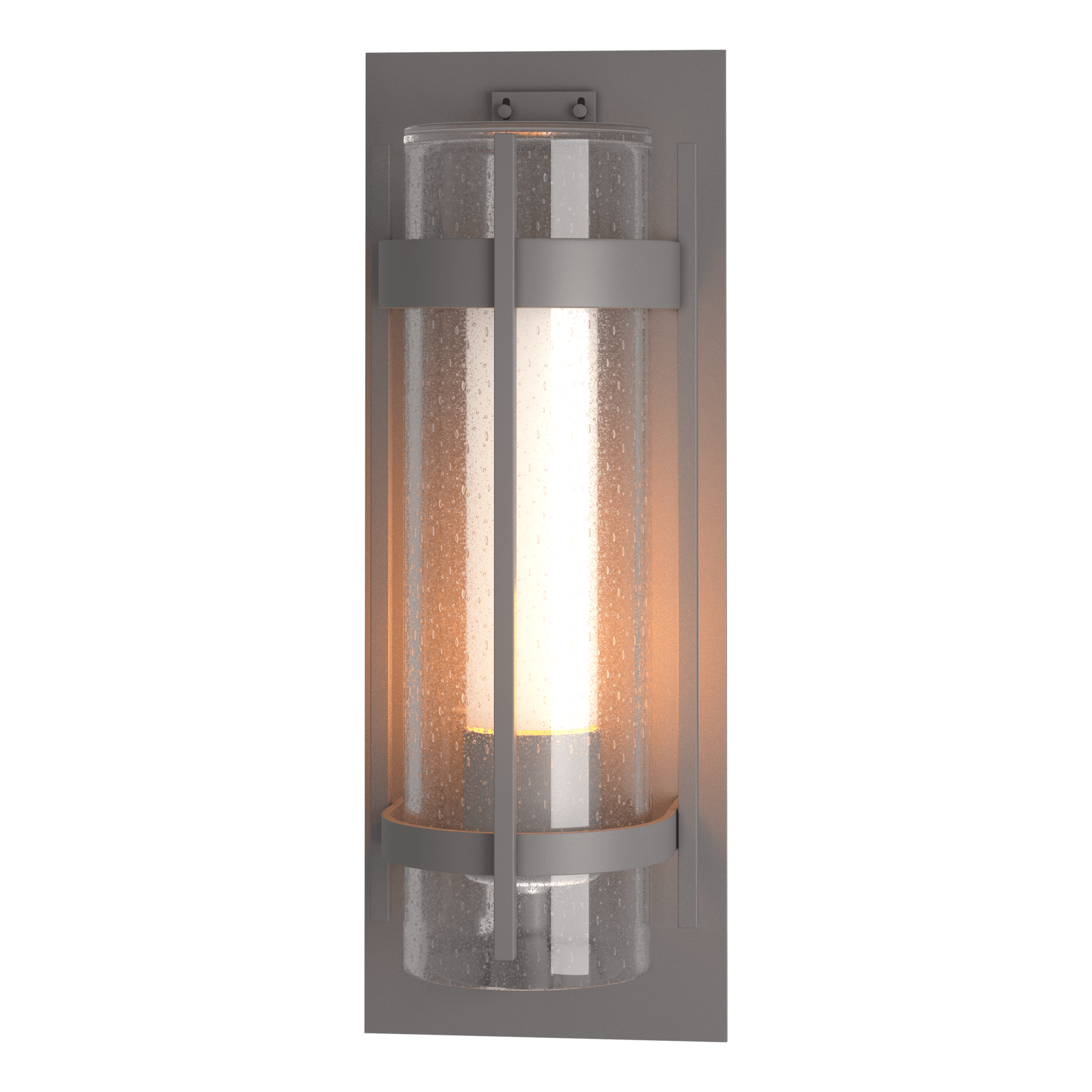 Hubbardton Forge Torch Large Outdoor Sconce Outdoor l Wall Hubbardton Forge Coastal Burnished Steel  