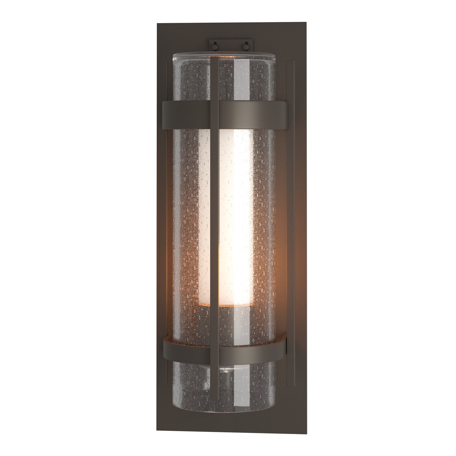 Hubbardton Forge Torch XL Outdoor Sconce Outdoor l Wall Hubbardton Forge Coastal Black  