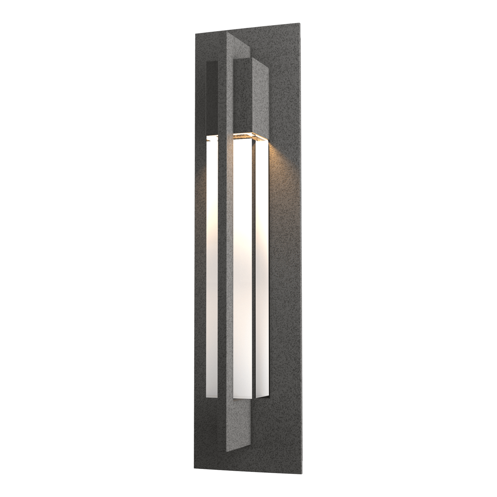 Hubbardton Forge Axis Outdoor Sconce Outdoor l Wall Hubbardton Forge Coastal Natural Iron Clear Glass (ZM) 