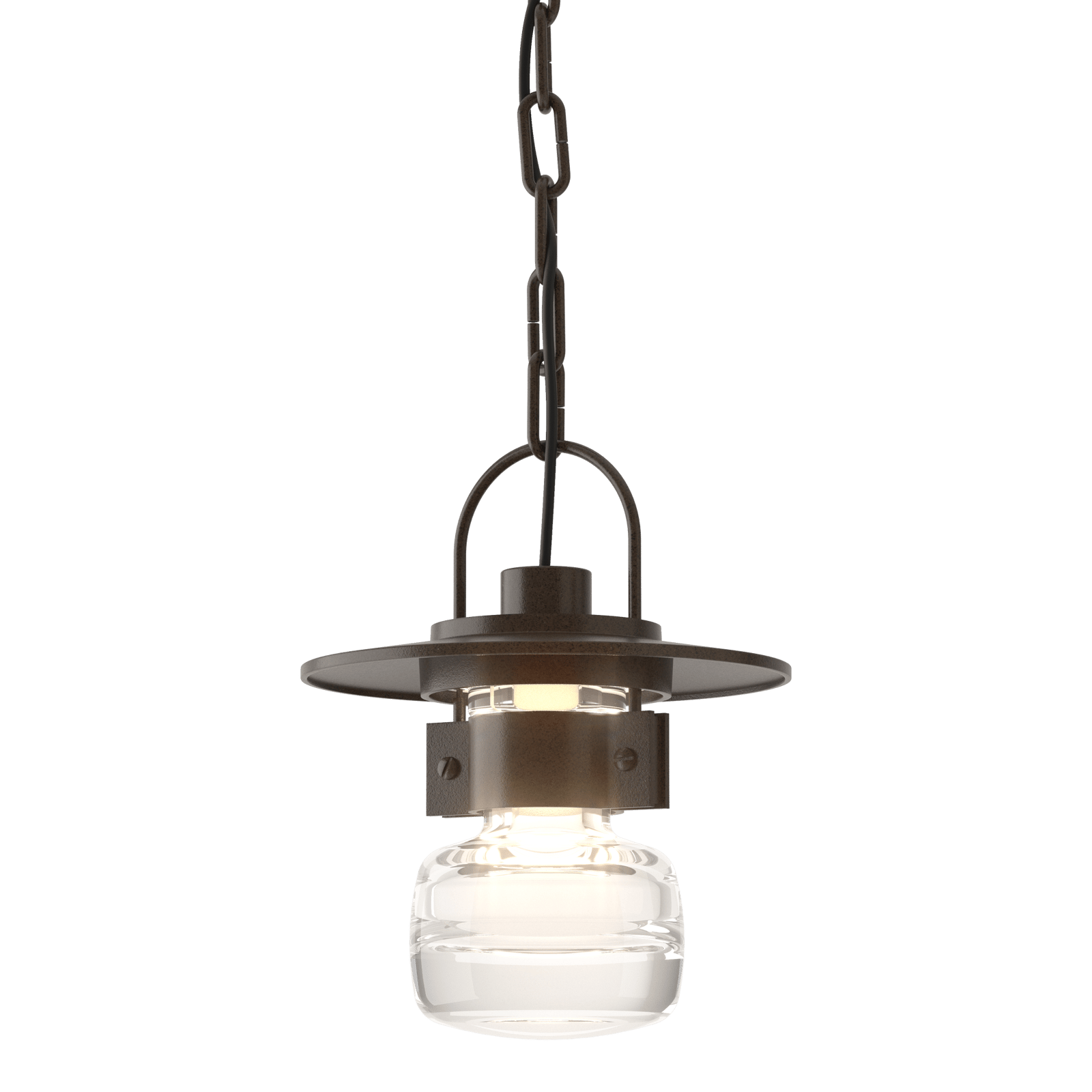 Hubbardton Forge Mason Small Outdoor Ceiling Fixture Outdoor l Wall Hubbardton Forge Coastal Oil Rubbed Bronze Clear Glass (ZM) 