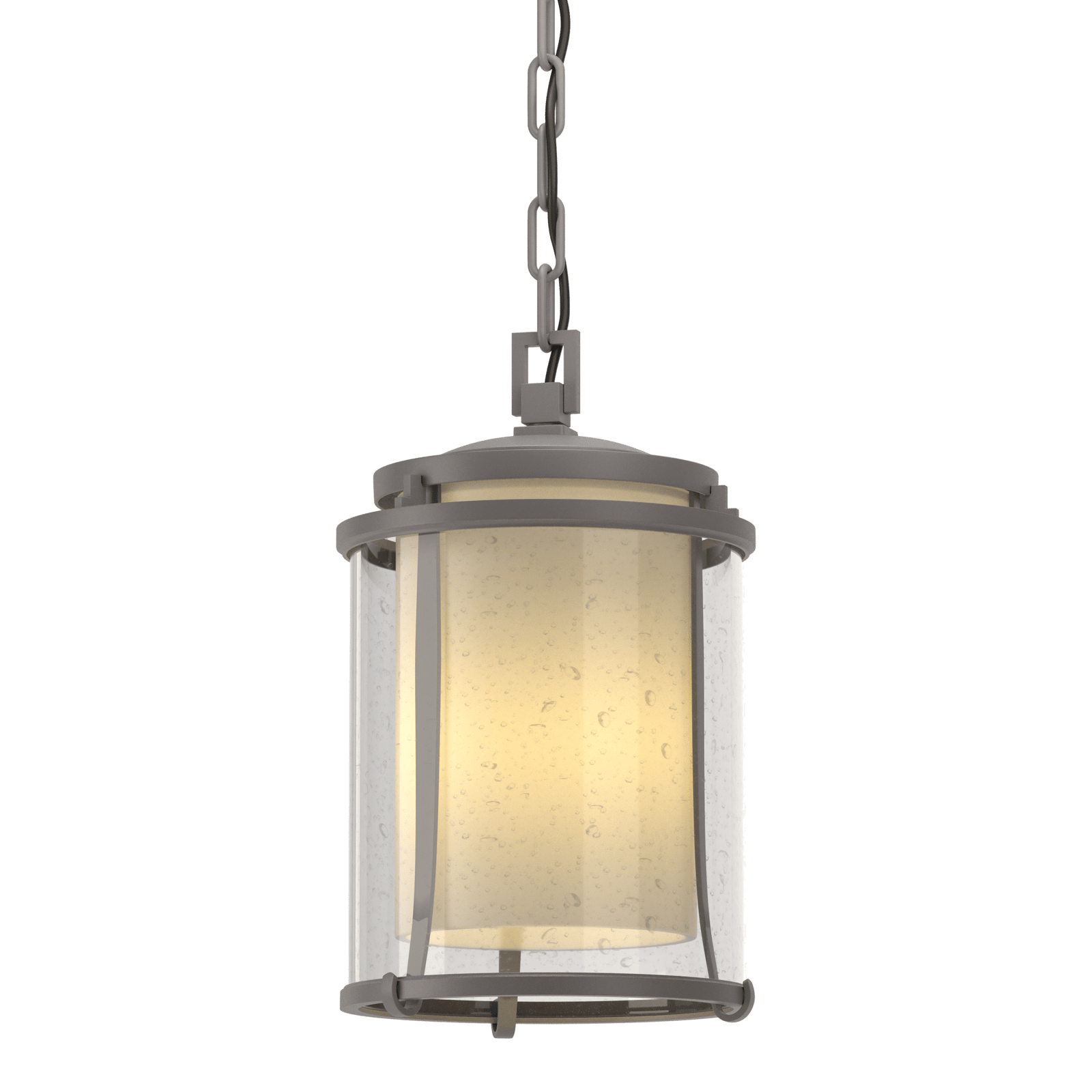 Hubbardton Forge Meridian Outdoor Ceiling Fixture Outdoor l Wall Hubbardton Forge Coastal Burnished Steel Seeded Glass with Opal Diffuser (ZS) 