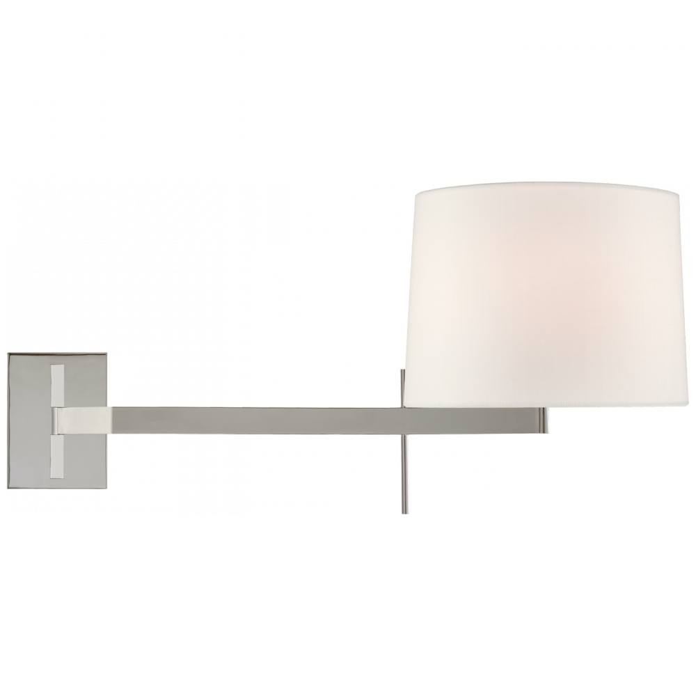 Visual Comfort & Co. Sweep Medium Left Articulating Sconce Wall Lights Visual Comfort & Co.   
