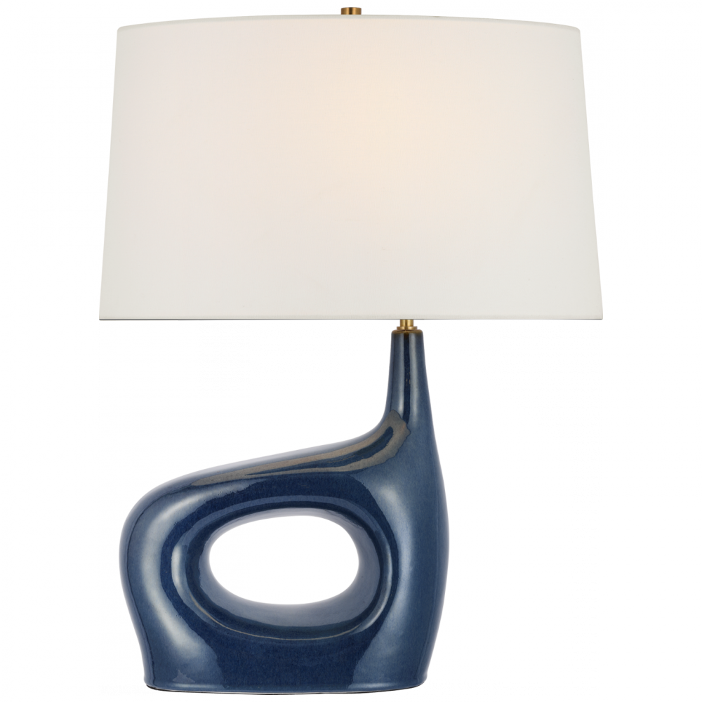 Visual Comfort & Co. Sutro Medium Left Table Lamp Table Lamps Visual Comfort & Co.   