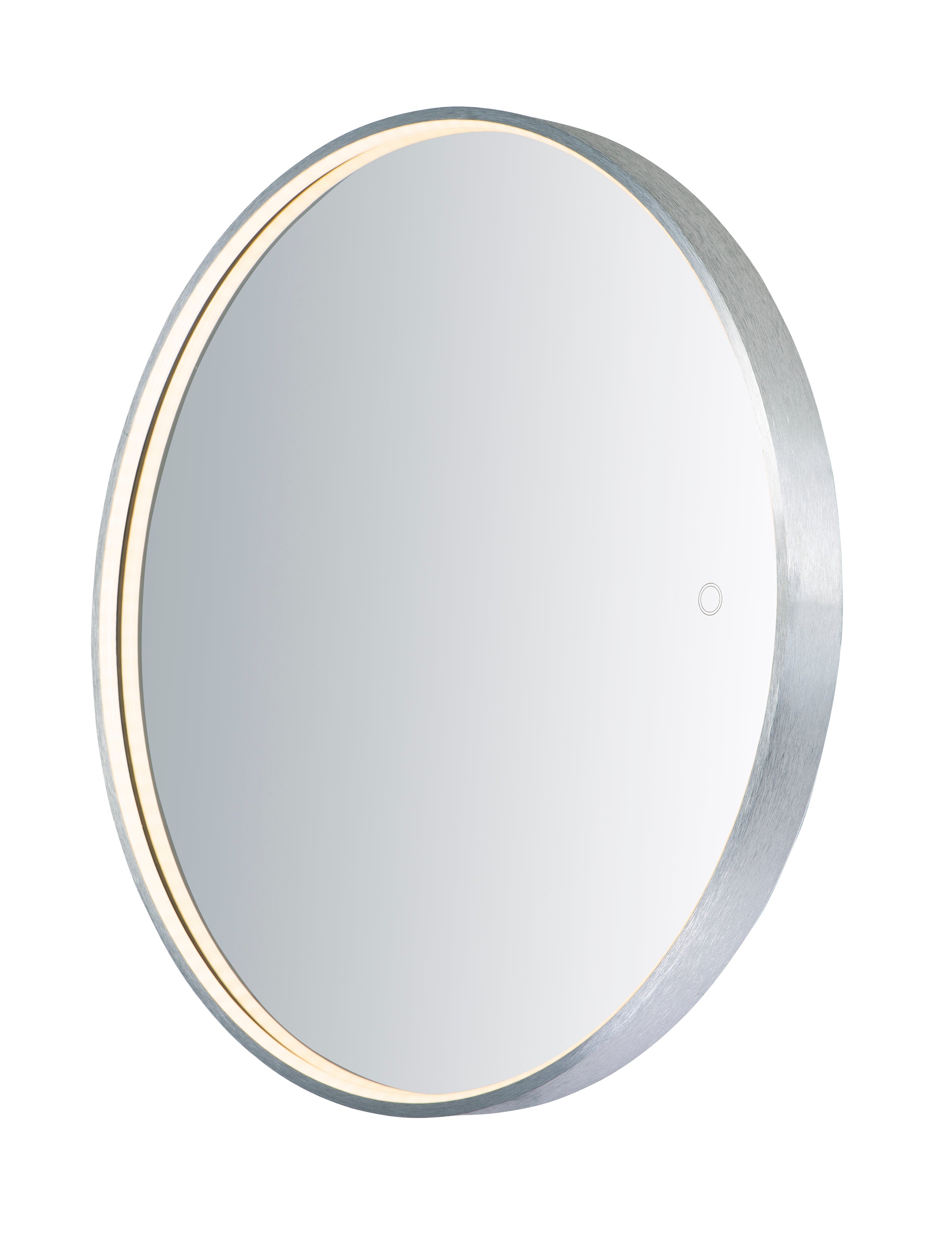 Mirror-LED Mirror Mirror ET2 x27.5x27.5 Brushed Aluminum 