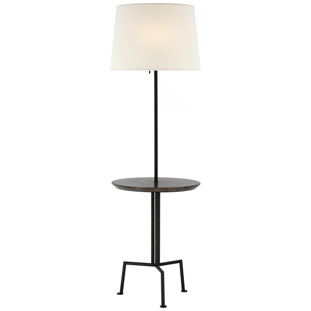 Visual Comfort & Co. Tavlian Large Tray Table Floor Lamp Floor Lamps Visual Comfort & Co.   