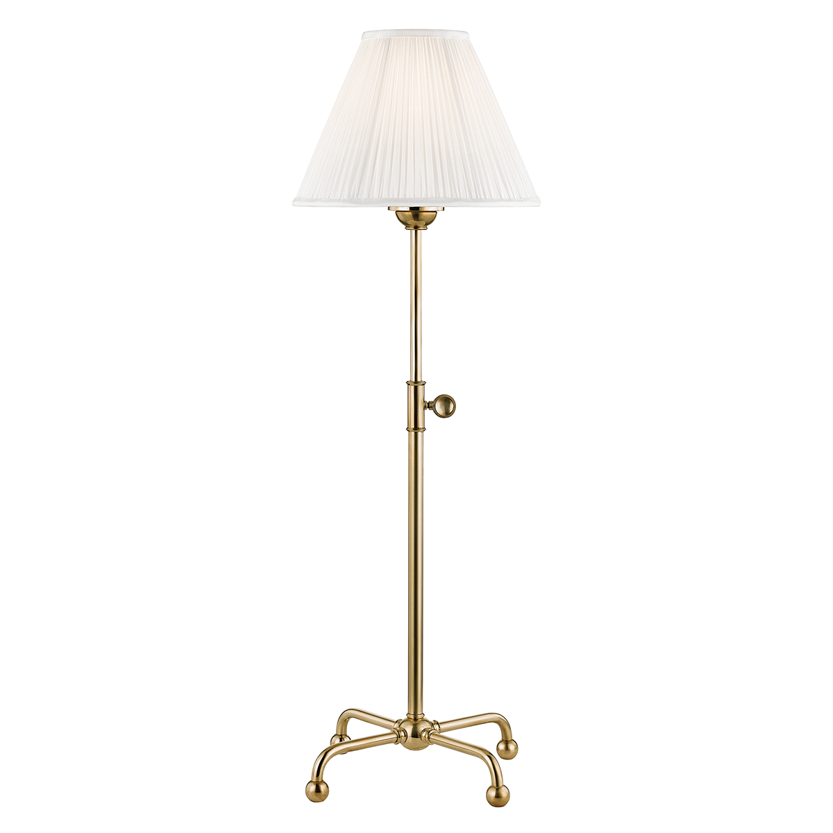 Hudson Valley Lighting Classic No.1 Table Lamp Lamp Hudson Valley Lighting Aged Brass  