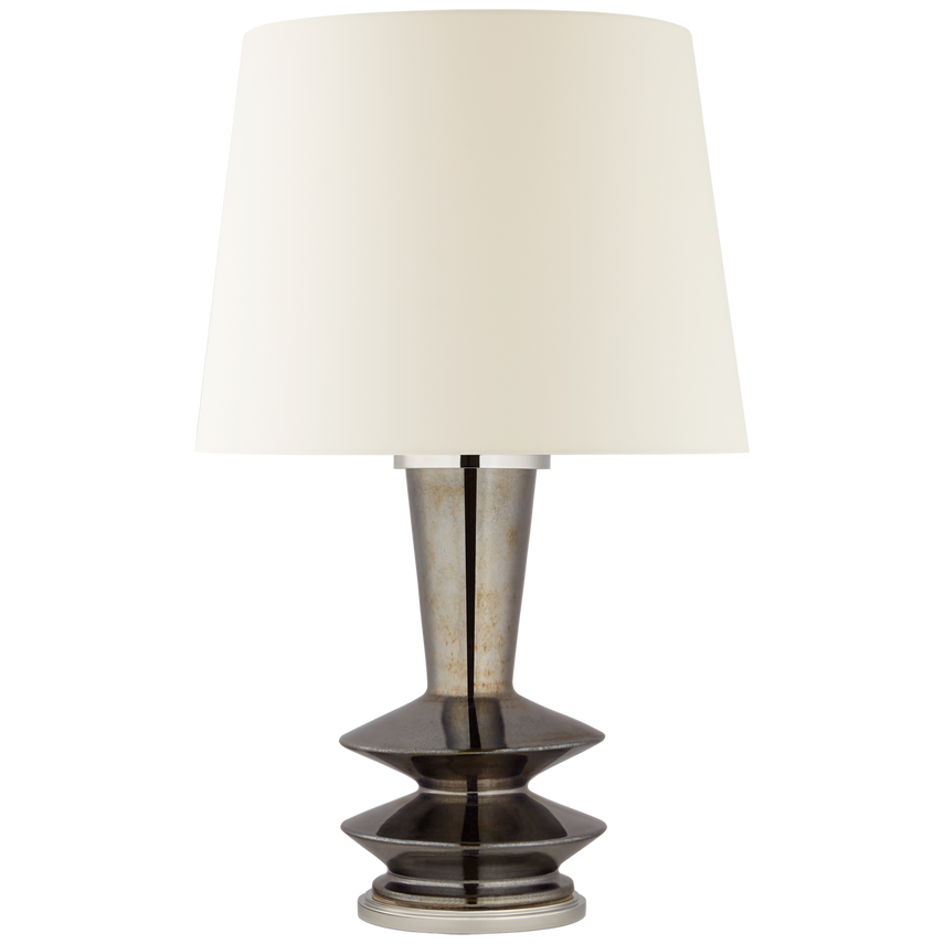 Visual Comfort & Co. Whittaker Medium Table Lamp Table Lamps Visual Comfort & Co. Black Pearl  