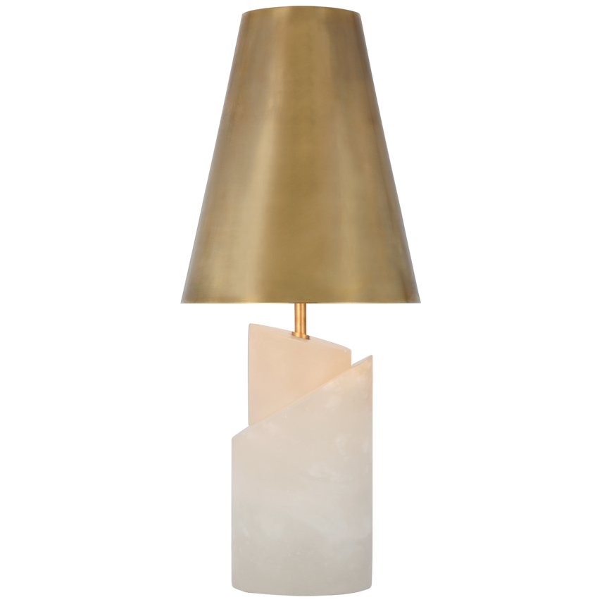 Visual Comfort & Co. Topanga Medium Table Lamp Table Lamps Visual Comfort & Co. Alabaster  