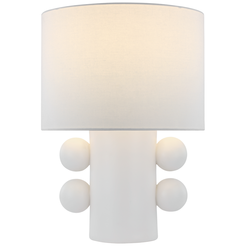 Visual Comfort & Co. Tiglia Low Table Lamp Table Lamps Visual Comfort & Co. Black  