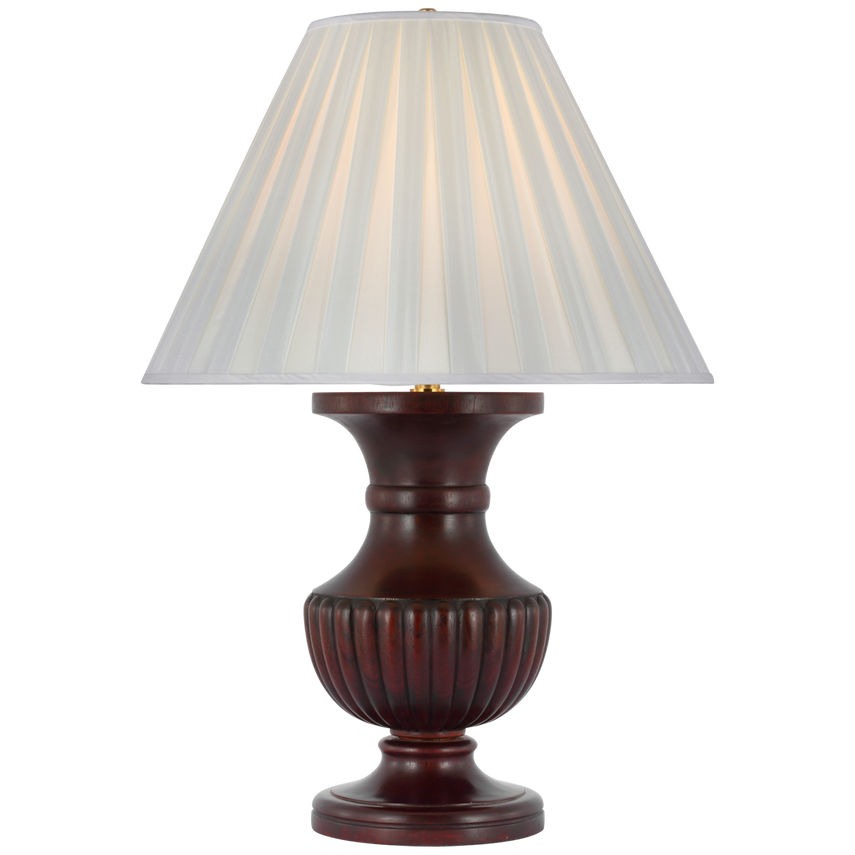 Visual Comfort & Co. Tisdale Large Table Lamp Table Lamps Visual Comfort & Co. Mahogany  