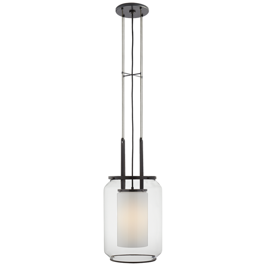 Visual Comfort & Co. Upton Large Lantern Ceiling Lights Visual Comfort & Co. Bronze  