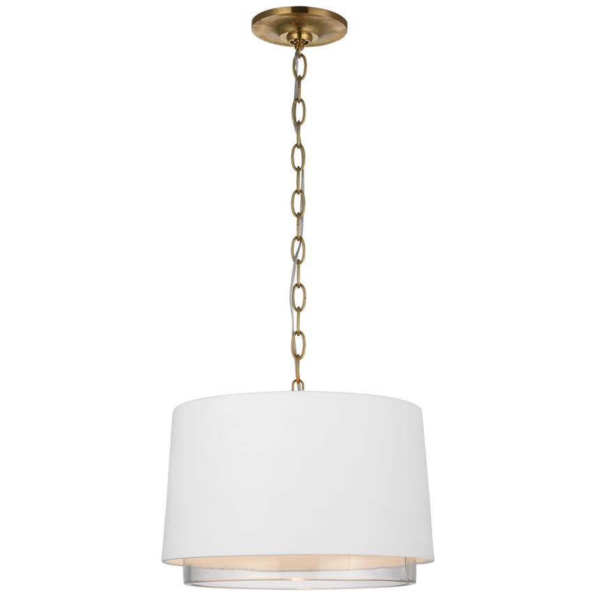 Visual Comfort & Co. Sydney Small Pendant Ceiling Lights Visual Comfort & Co. Soft Brass  