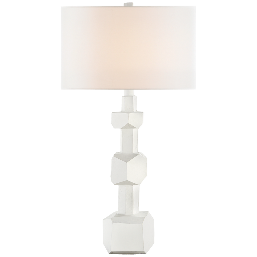 Visual Comfort & Co. Vienne Medium Buffet Lamp Table Lamps Visual Comfort & Co. Plaster White  
