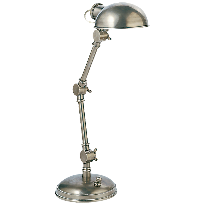 Visual Comfort & Co. The Pixie Table Lamps Visual Comfort & Co. Antique Nickel  