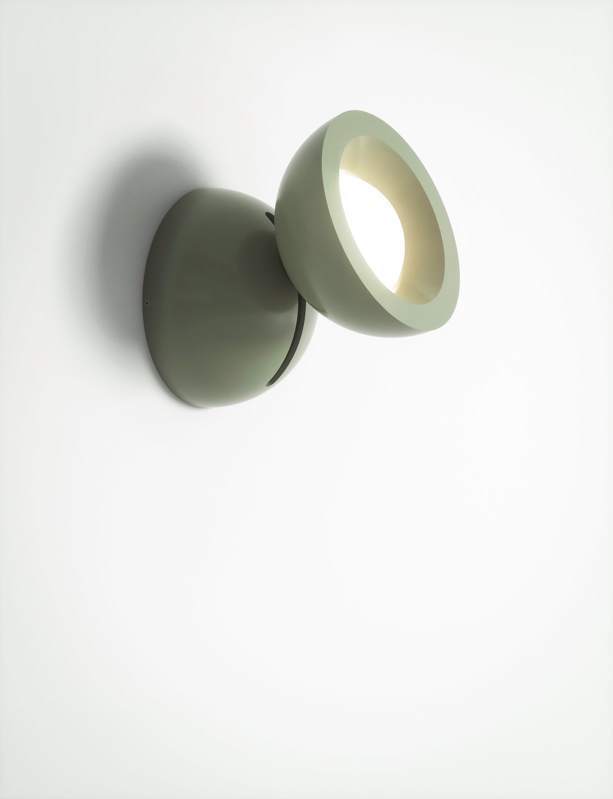Axo Light DoDot Concrete Green Wall Light Fixtures Axo Light   