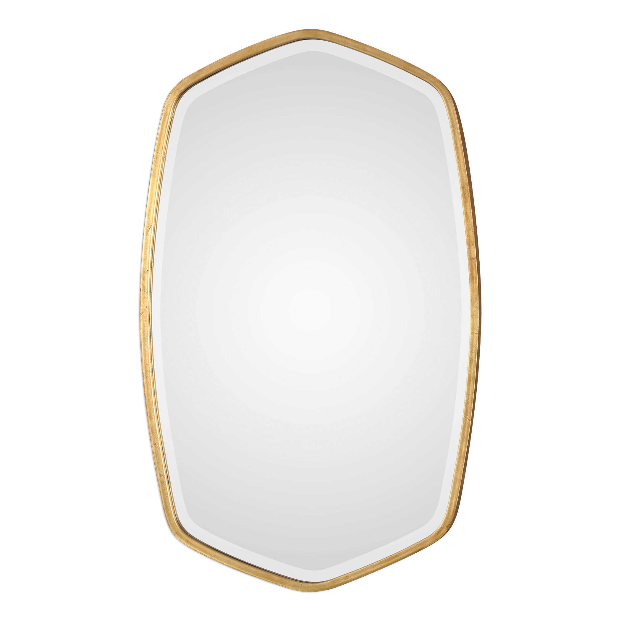 Uttermost Duronia Antiqued Gold Mirror Mirror Uttermost MDF,METAL,MIRROR  