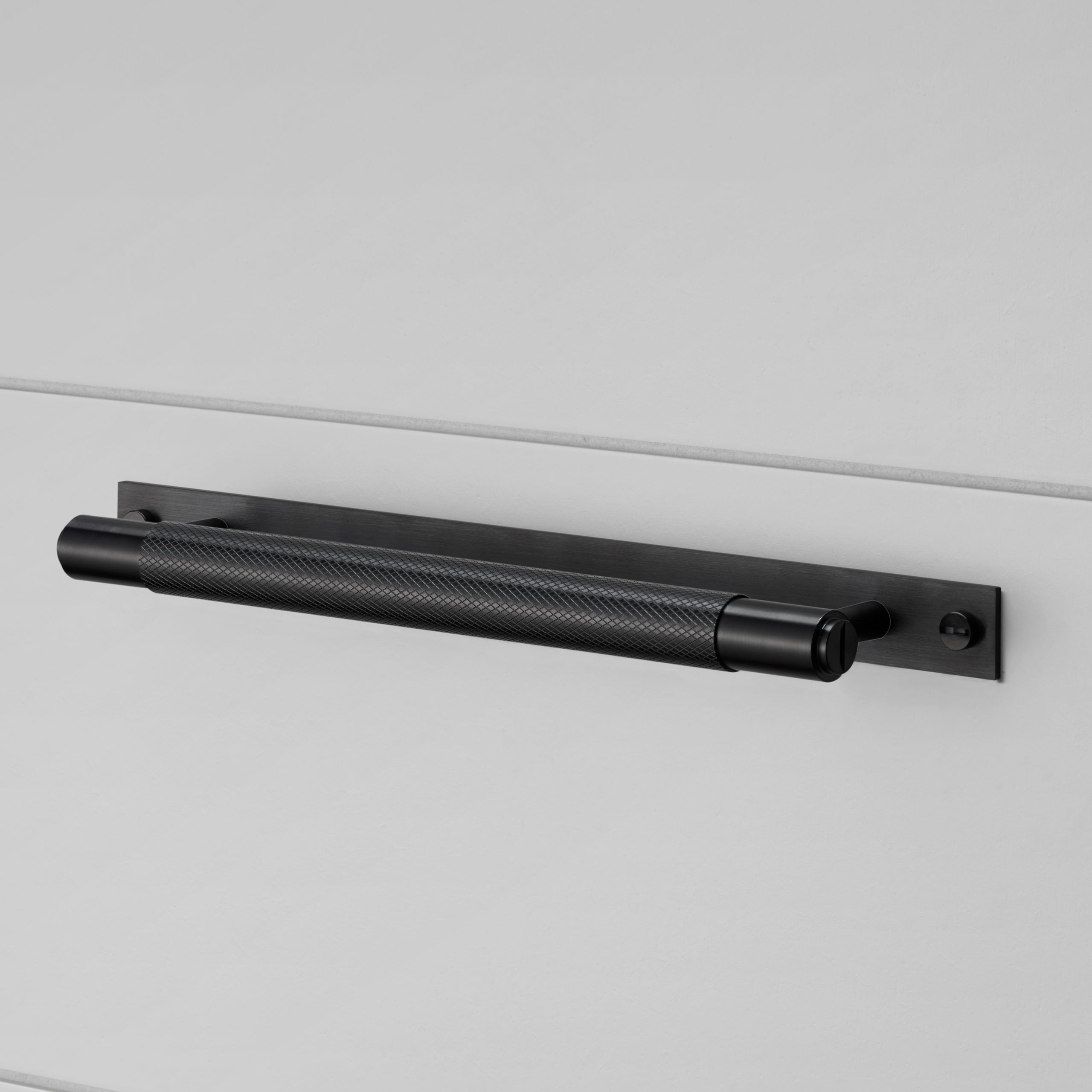Buster + Punch Pull Bar, Linear Design Hardware Buster + Punch Black 0.3x0.09x0.03 