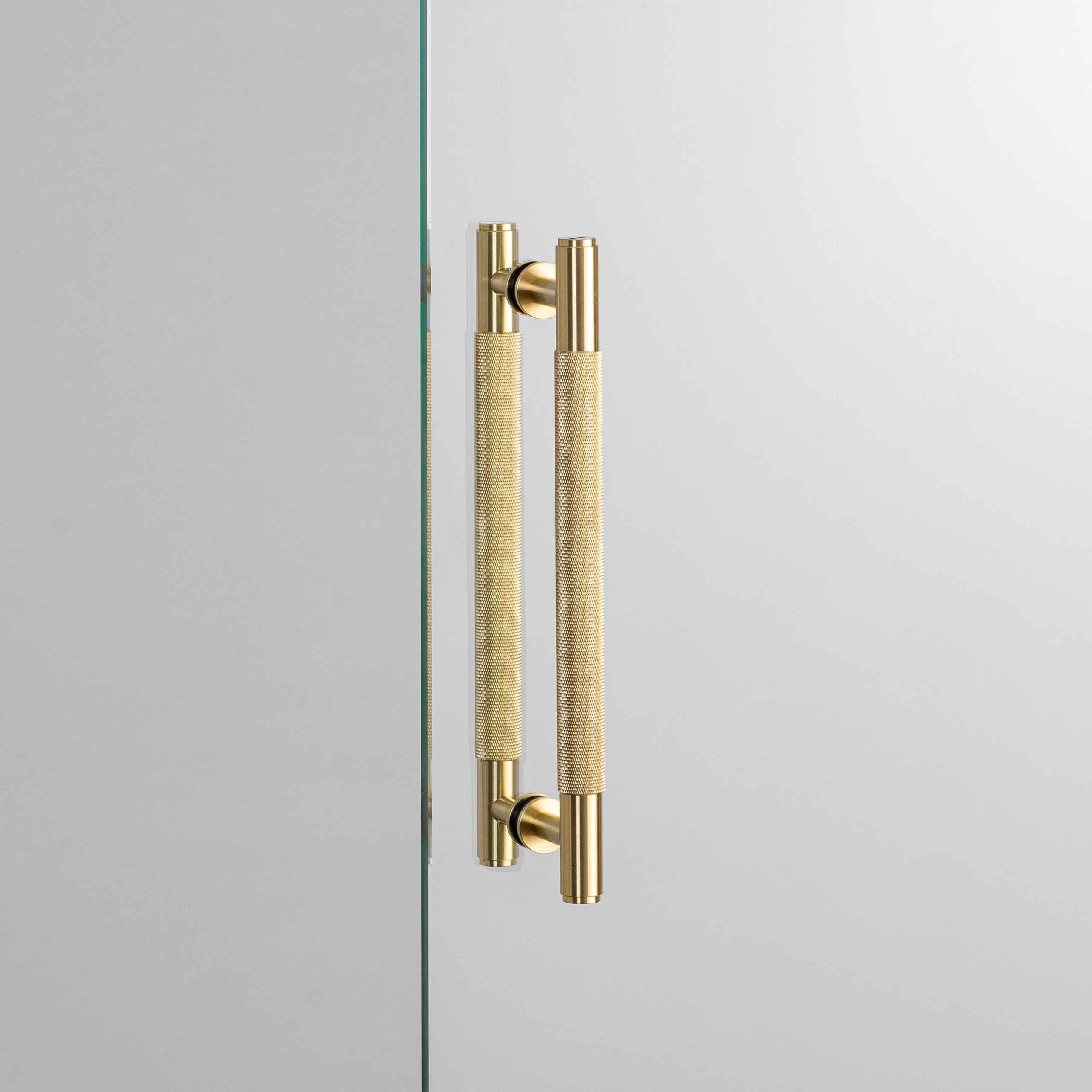 Buster + Punch Pull Bar, Cross Design, Double-sided Hardware Buster + Punch Brass  