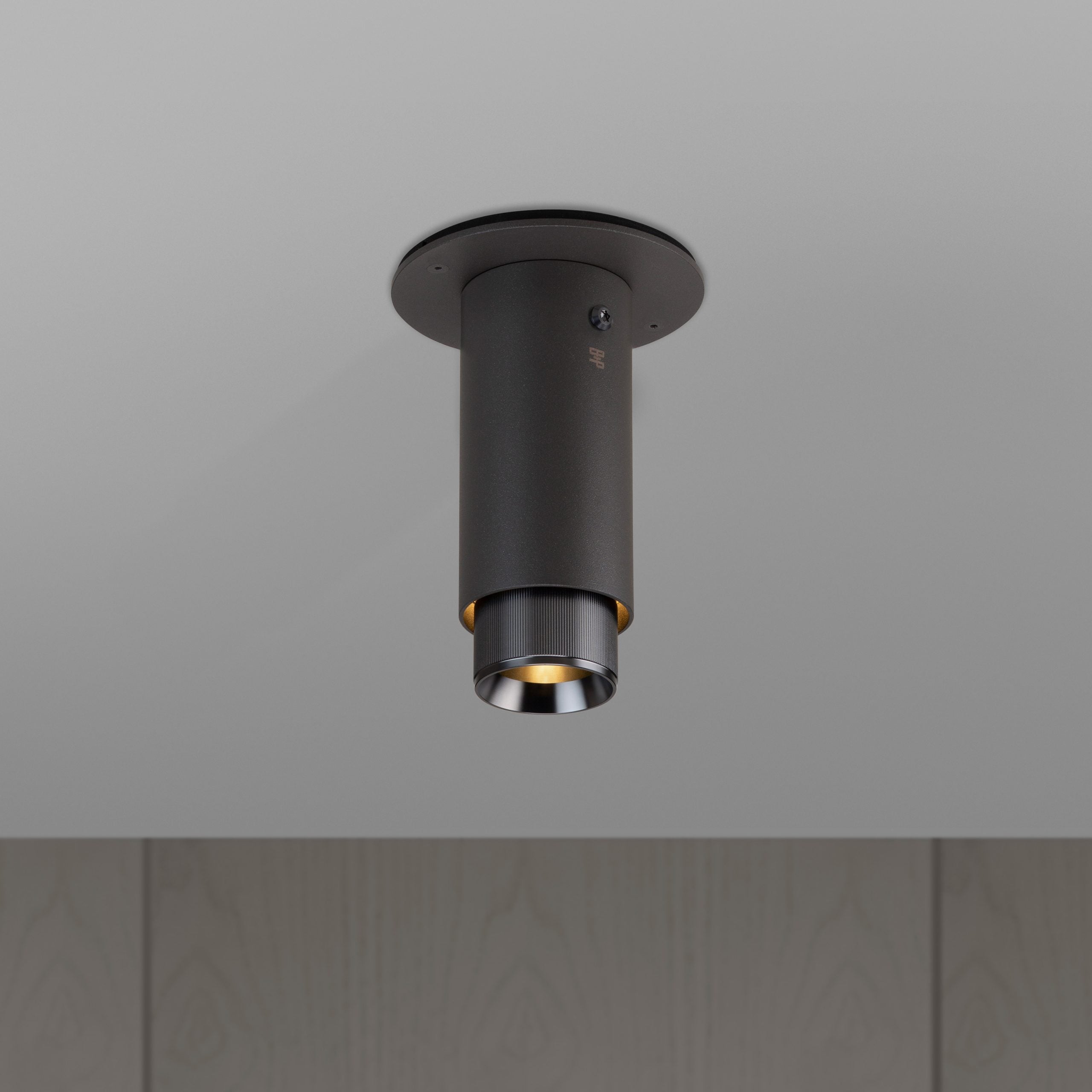 Buster + Punch Exhaust Surface Flush Mount Ceiling Light Buster + Punch Graphite & Gun Metal  