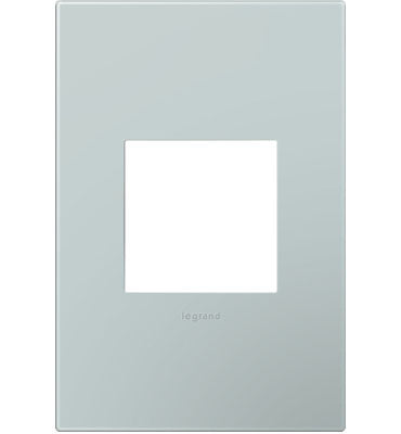 Adorne Pale Blue Wall Plate Lighting Controls Legrand Pale Blue 1-Gang 