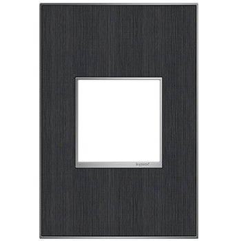 Adorne Rustic Grey Wall Plate Lighting Controls Legrand Rustic Grey 1-Gang 