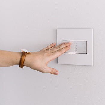 Adorne Powder White Wall Plate Lighting Controls Legrand   