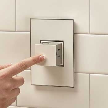 Adorne Pop-Out Outlet, 1-Gang Lighting Controls Legrand White  