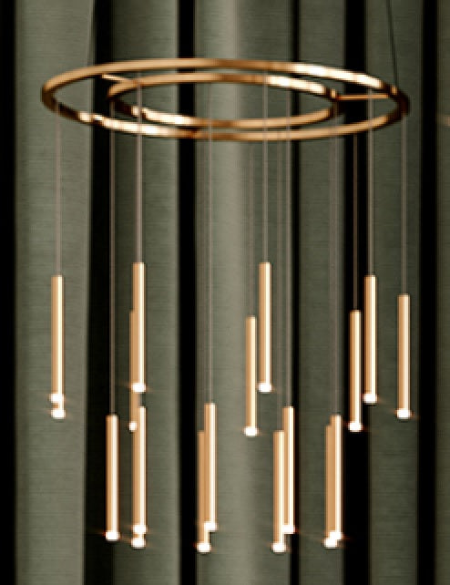 Bover CANDLE Pendant Lamp S/18L