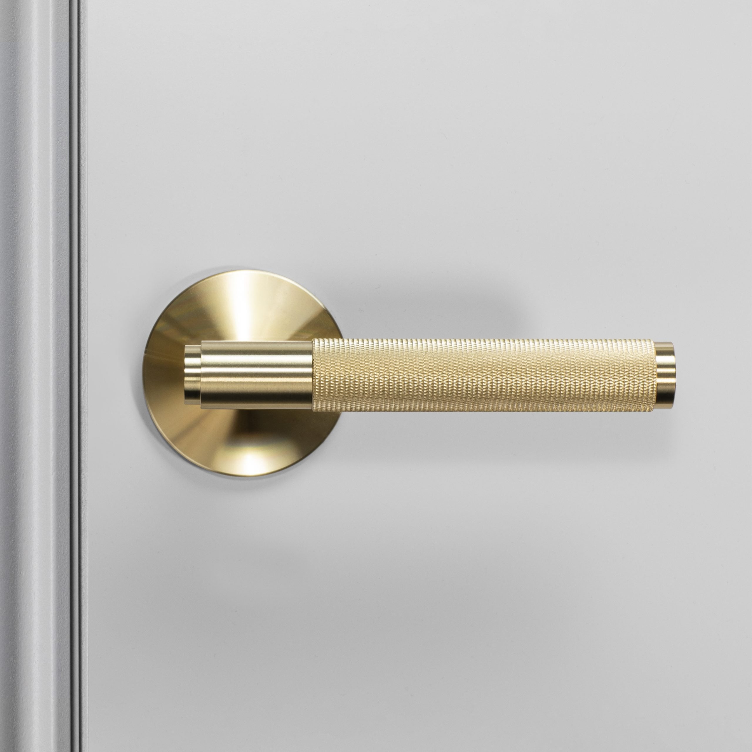 Buster + Punch Conventional Door Handle, Cross Design - PASSAGE TYPE Hardware Buster + Punch   