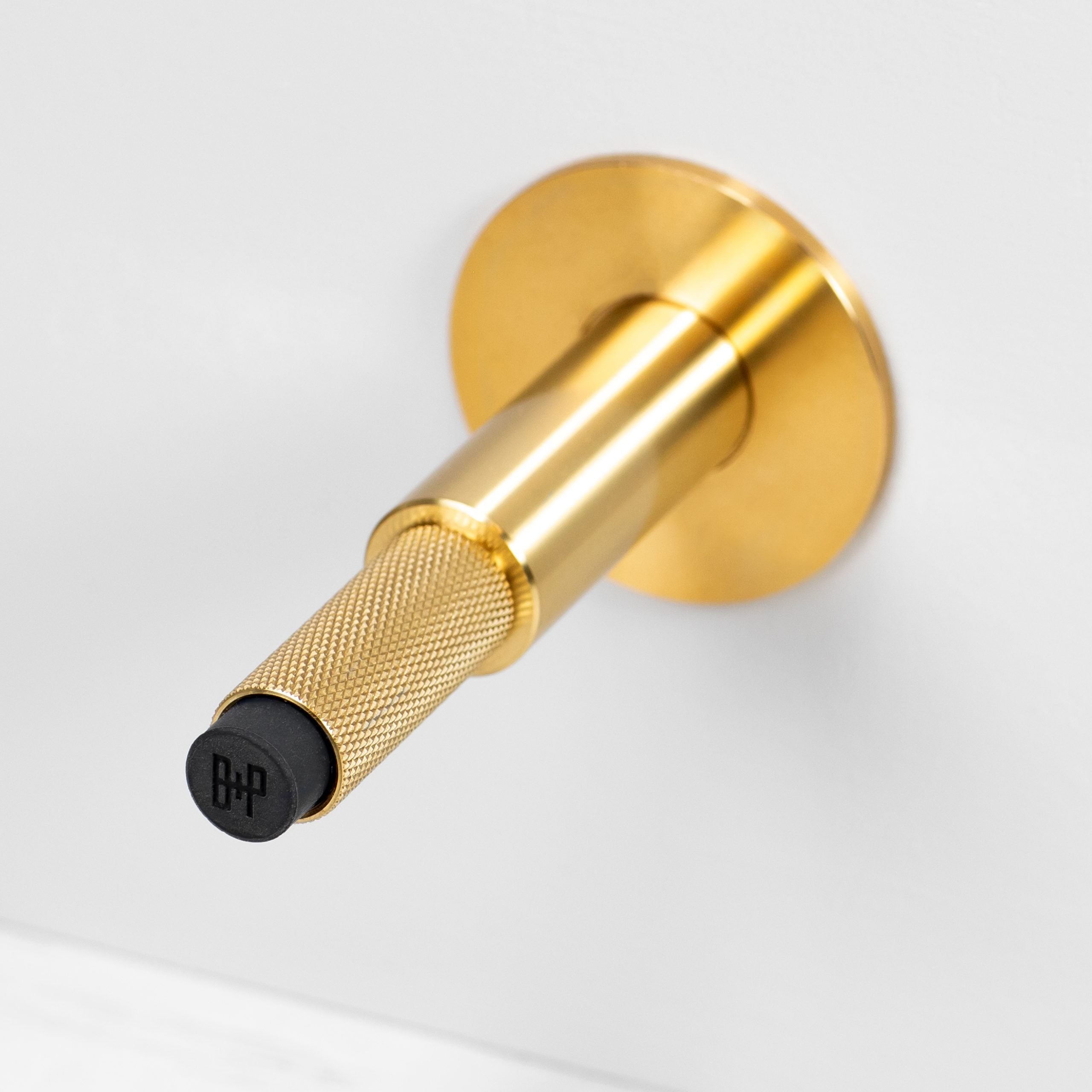 Buster + Punch Wall Mounted Door Stop Hardware Buster + Punch Brass  