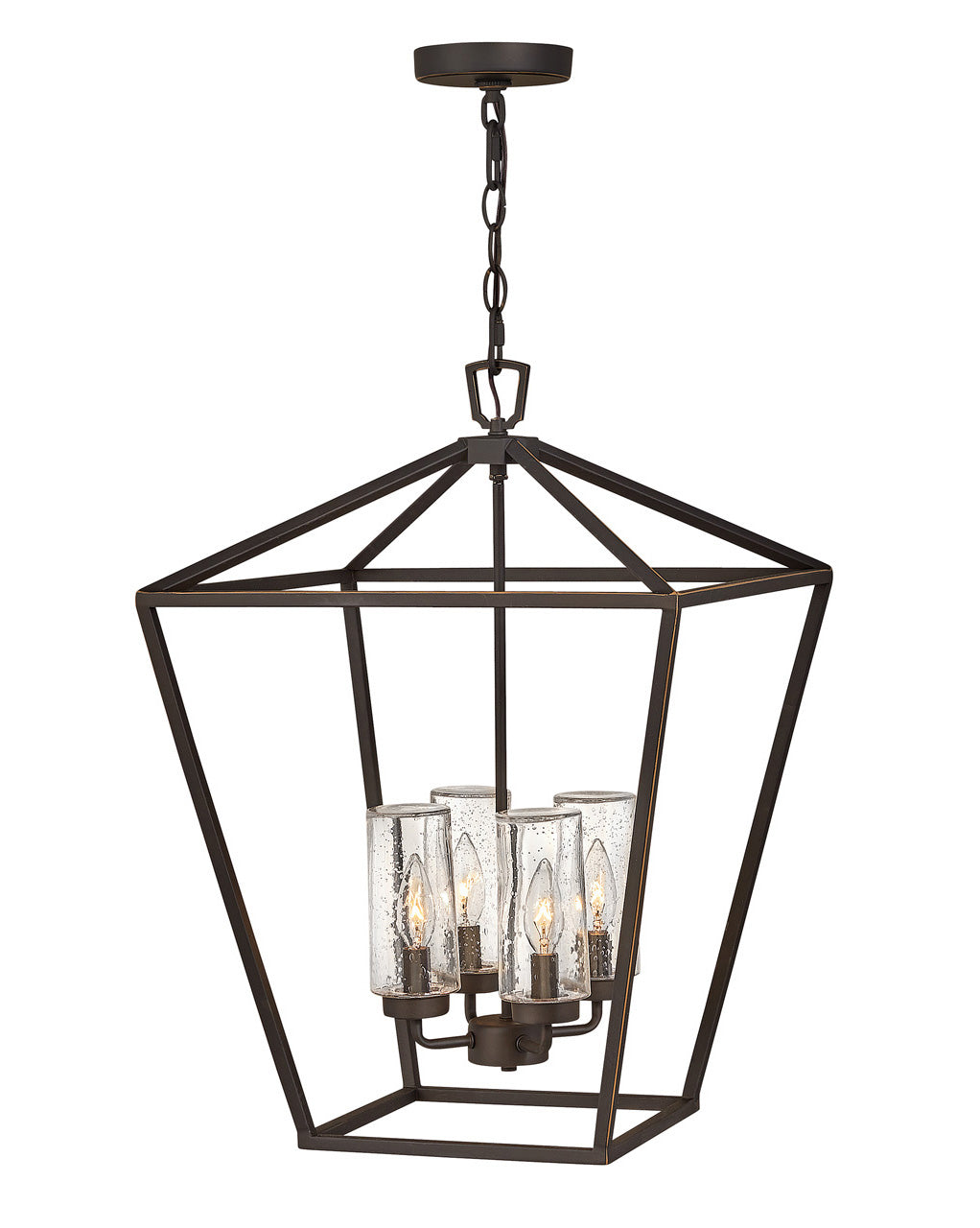 ALFORD PLACE Medium Single Tier Outdoor Chandelier Outdoor l Wall Hinkley Oil Rubbed Bronze  