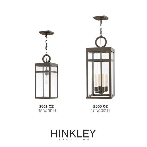 Hinkley OUTDOOR PORTER Medium Hanging Lantern 2802 Outdoor l Wall Hinkley   