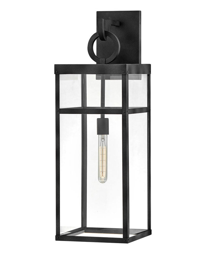 Hinkley PORTER Extra Large Wall Mount Lantern 2807 Outdoor l Wall Hinkley Gray  