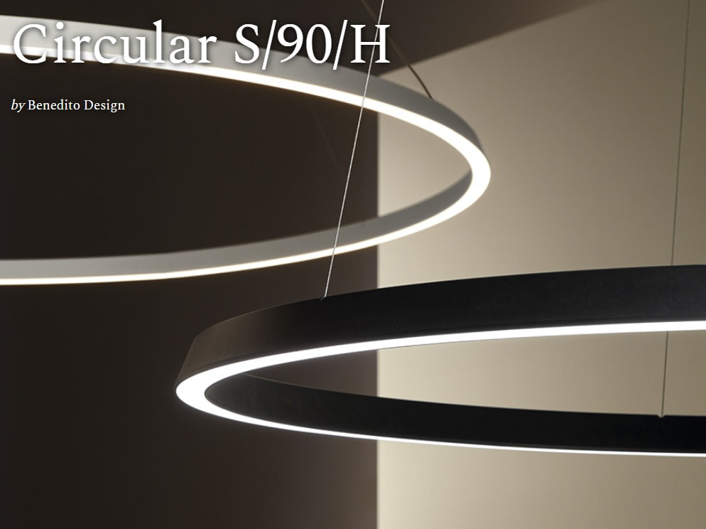 Bover CIRCULAR Pendant Lamp S/90/H Pendant Bover   