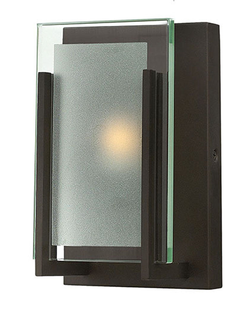 HINKLEY LATITUDE Single Light Vanity 5650 Wall Light Fixtures Hinkley Oil Rubbed Bronze  