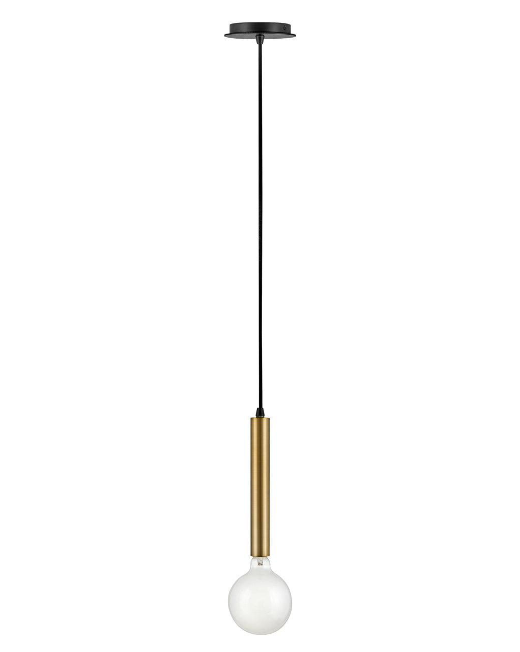 Lark BOBBIE Single Light Pendant L83207 Mini Pendant Lark Lacquered Brass  
