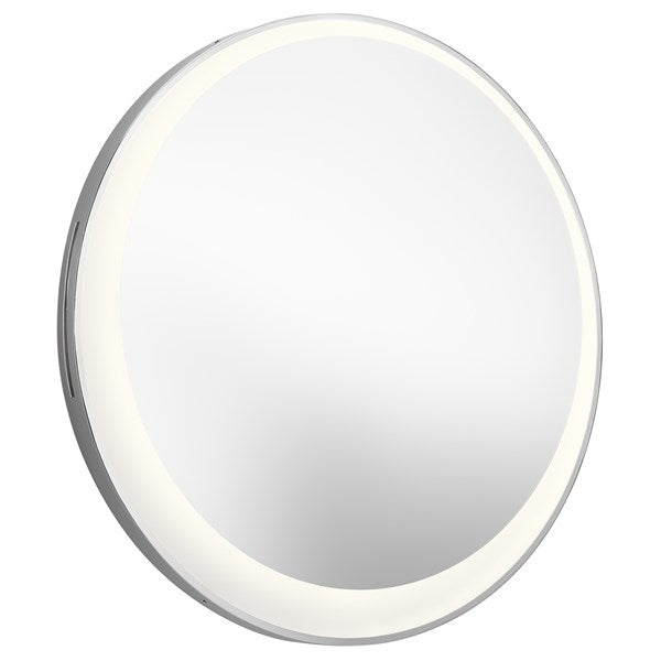 Kichler Offset Round Lighted Mirror 84077