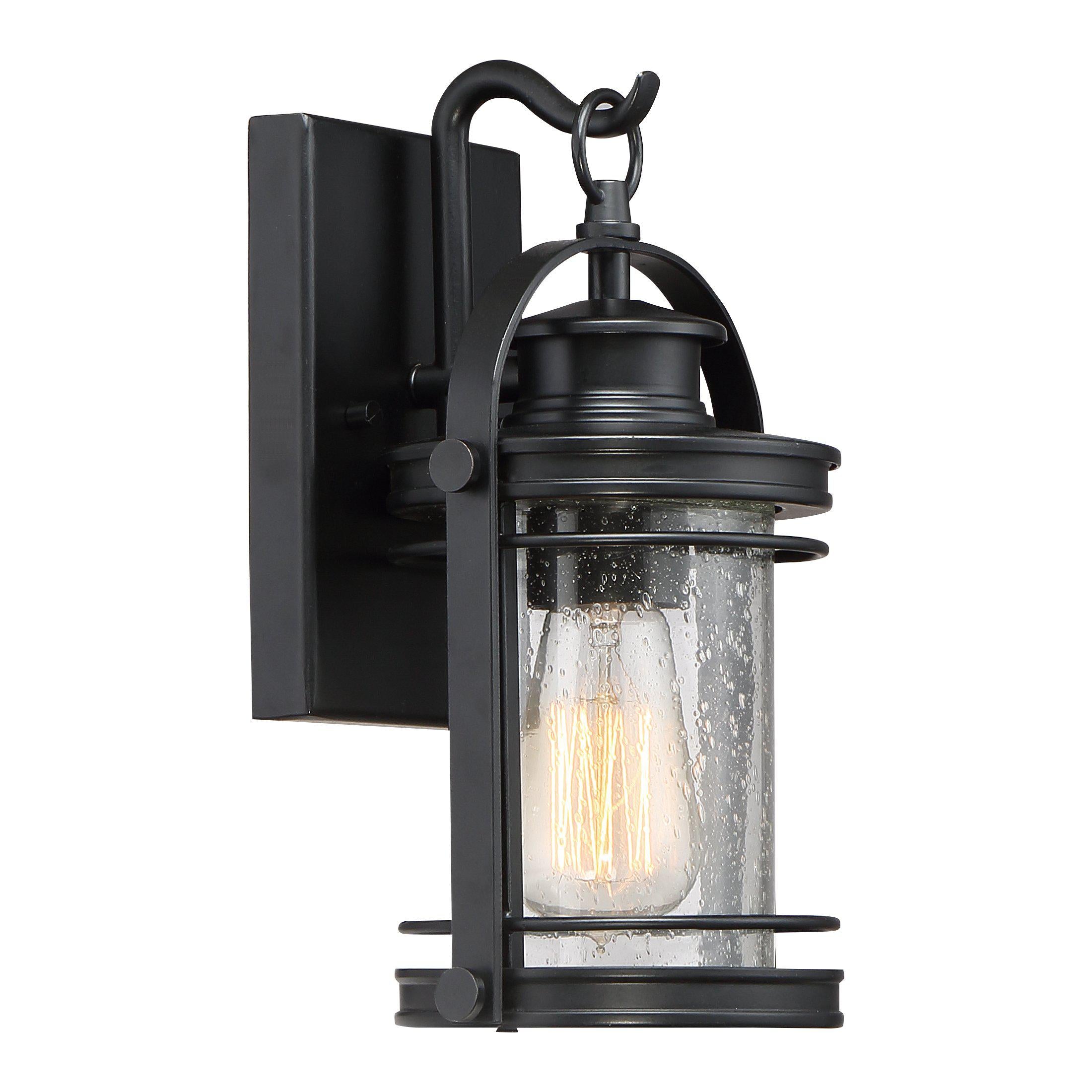 Quoizel  Booker Outdoor Lantern, Small Outdoor l Wall Quoizel Mystic Black  