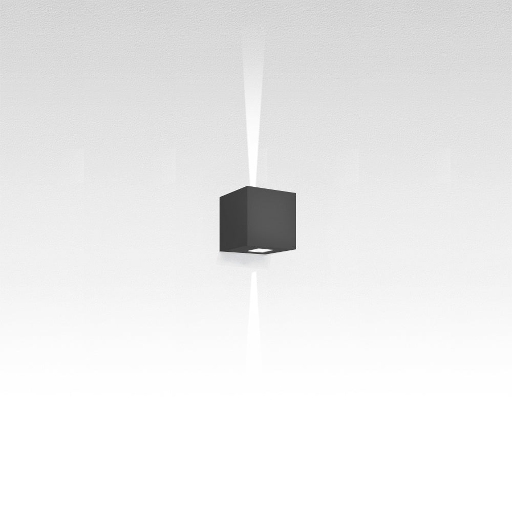 Artemide Effetto Square Wall Outdoor l Wall Artemide Gray 2 Beam Narrow 