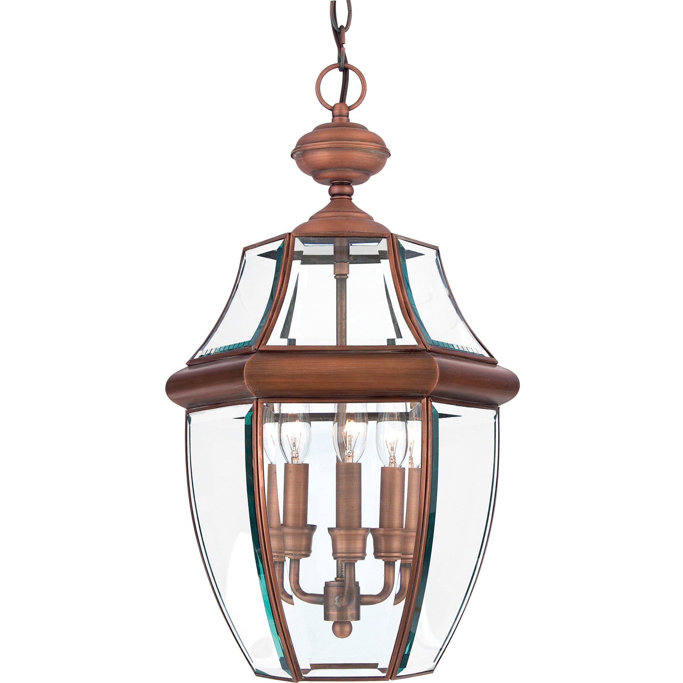 Quoizel  Newbury Outdoor Lantern, Hanging Small Outdoor Light Fixture l Hanging Quoizel   