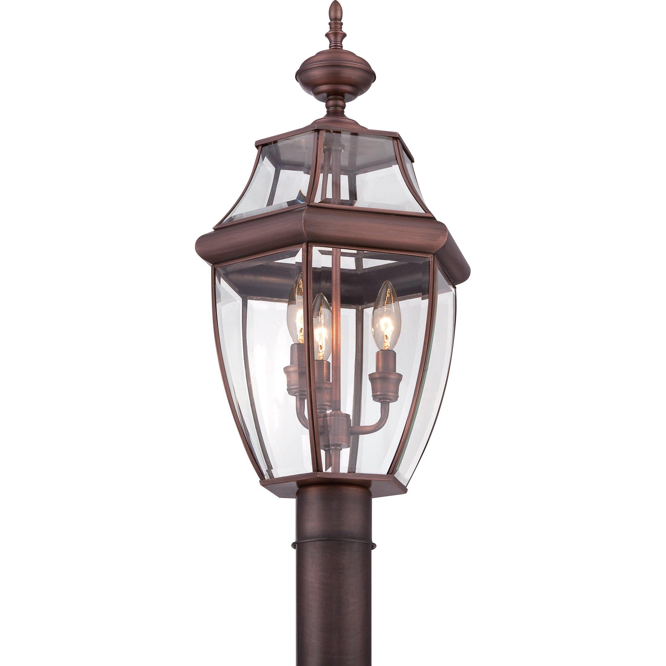 Quoizel  Newbury Outdoor Lantern, Post Medium Outdoor l Post/Pier Mounts Quoizel   