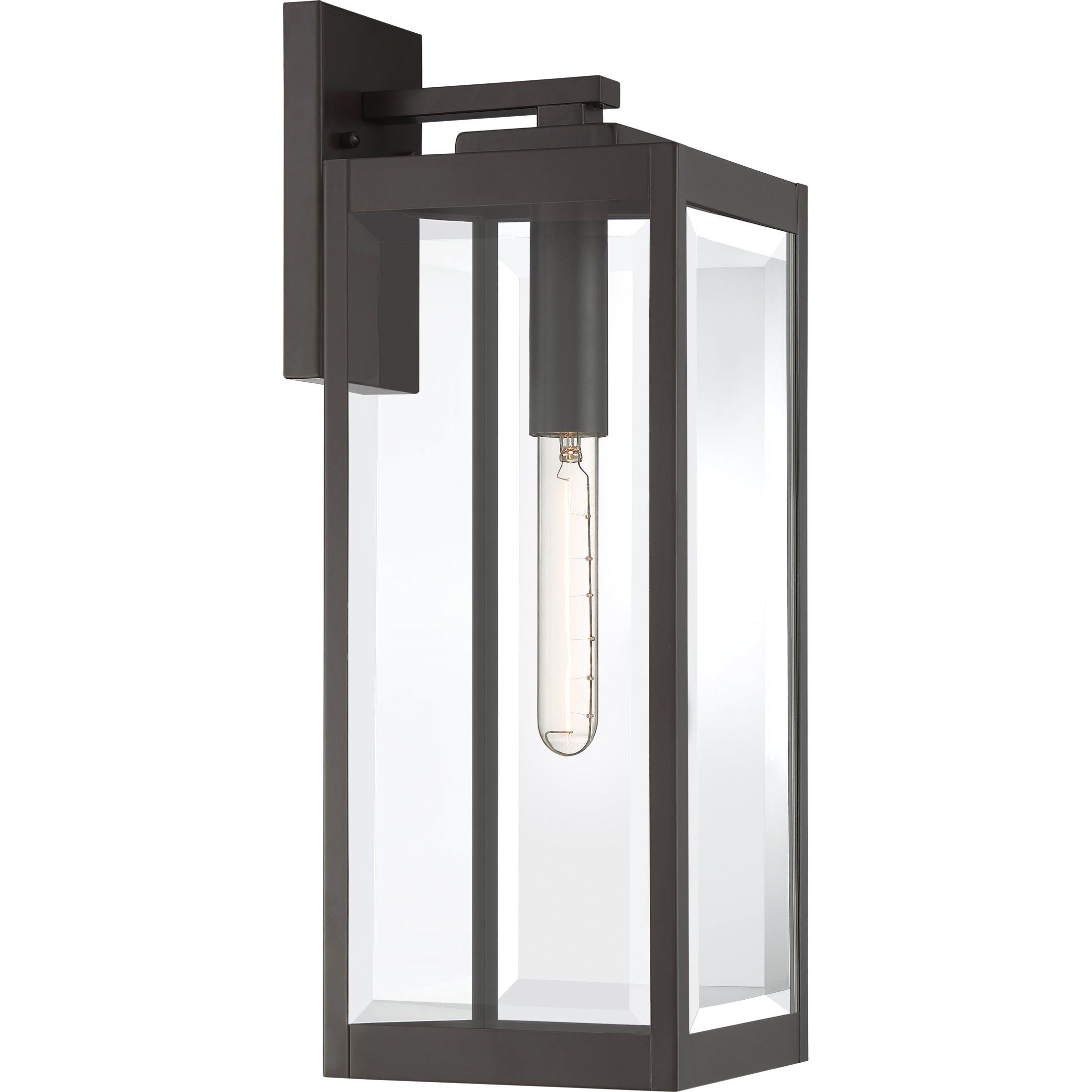 Quoizel  Westover Outdoor Lantern, Large Outdoor l Wall Quoizel Western Bronze  