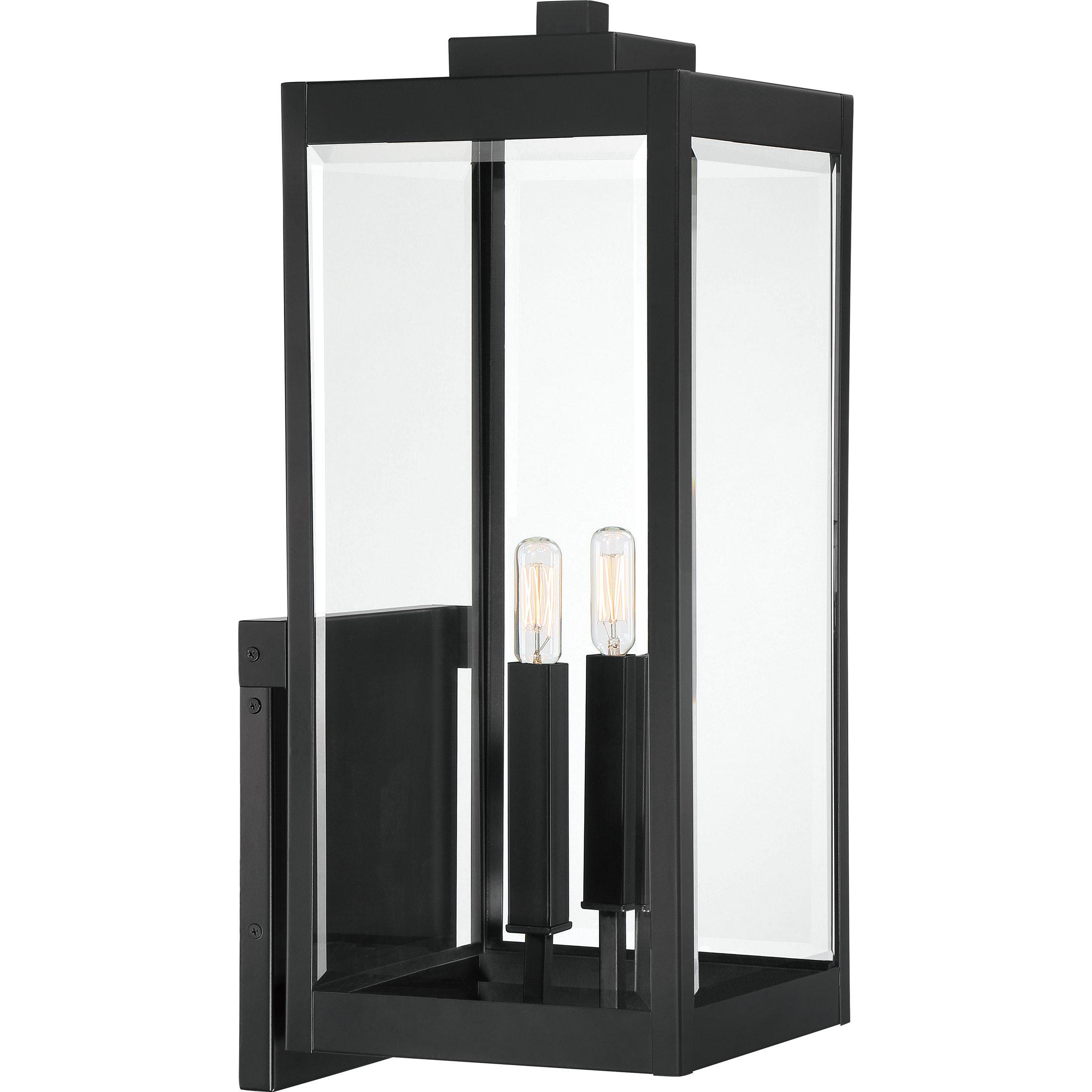 Quoizel  Westover Outdoor Lantern, XL Outdoor l Wall Quoizel Earth Black  